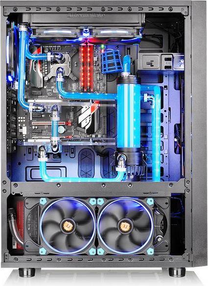 Actual product image Thermaltake Core X71 Tempered Glass Edition (mATX, Mini-ITX, ATX)