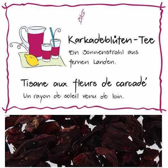 Actual product image Herboristeria Karkadeblüten Tee im Sack (100 g)