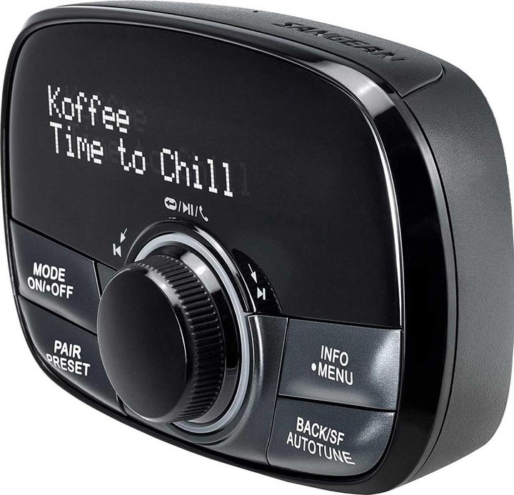 Actual product image Sangean GoTune 200 Radio Adapter DAB+ Bluetooth®, DAB+, FM Black (DAB+, FM, Bluetooth)