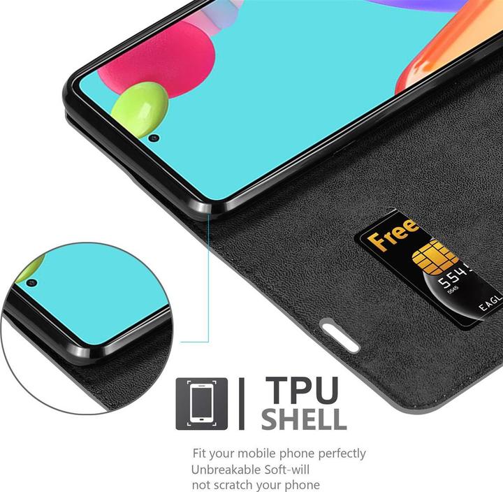 Produktbild Cadorabo Book Invis. Magnet Hülle (Samsung Galaxy A52, Samsung Galaxy A52 5G, Samsung Galaxy A52s 5G)
