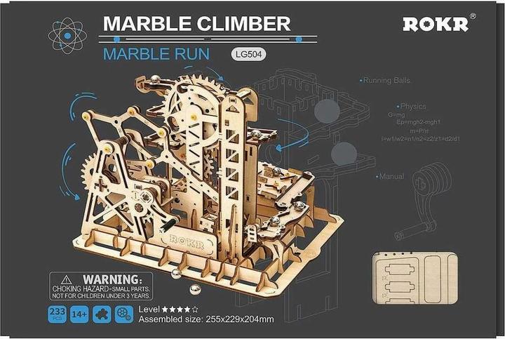 Produktbild Rokr Climber Kugelbahn - 3D Holzbausatz