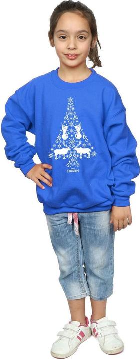Produktbild Disney Frozen Christmas Tree Sweatshirt Mädchen (152, 158)