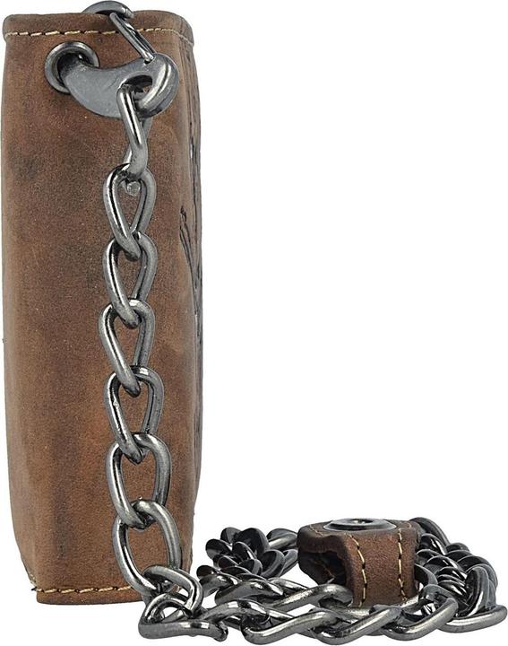 Produktbild Greenburry Vintage Skull Kettenbörse Leder 12,5 cm