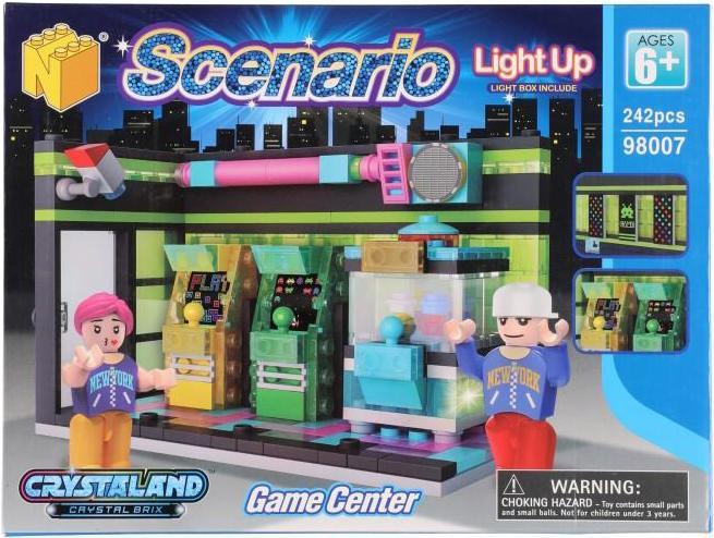 Produktbild Crystaland Blocks with light effect "Game center"