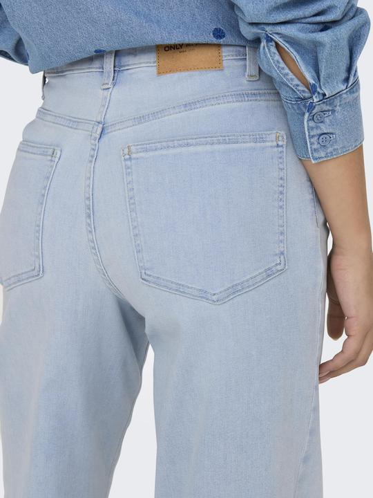 Actual product image Only ONLMADISON Hohe Taille Weiter Beinschnitt Jeans Jeans mit weitem Bein (34)