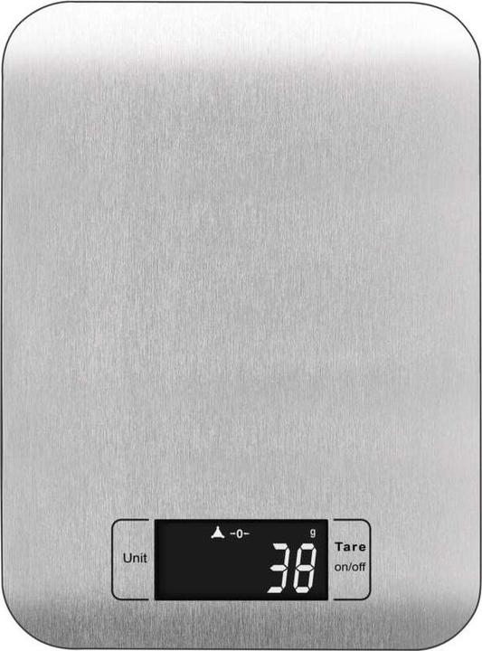 Actual product image Emos Digital kitchen scales EV012, silver