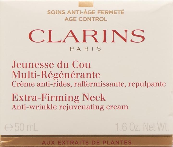 Actual product image Clarins Multi-Régénérante Anti-Age Neck Cream Jeunesse Du Cou (50 ml, Day cream)