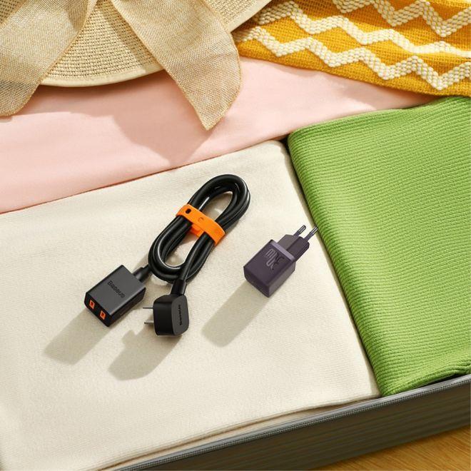 Immagine prodotto Baseus Mini caricatore da parete GaN5 30W (viola) (30 W)