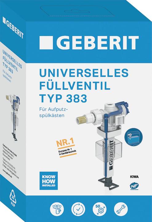 Produktbild Geberit Füllventil Typ 383