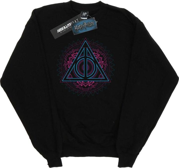 Neon Deathly Hallows Sweatshirt (S)
