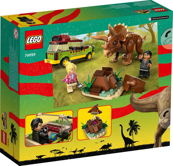 Produktbild LEGO Triceratops-Forschung (76959, LEGO Jurassic World)