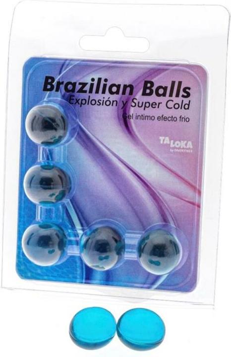 Actual product image Taloka 5 Brazilian Oils Exciting Gel With Cold Effect