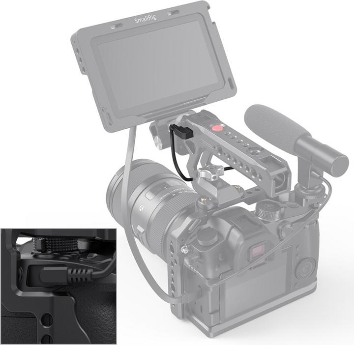 Image du produit SmallRig Panasonic Remote-Camera Control Cable (Remote to Type C) for Control Handle 2970
