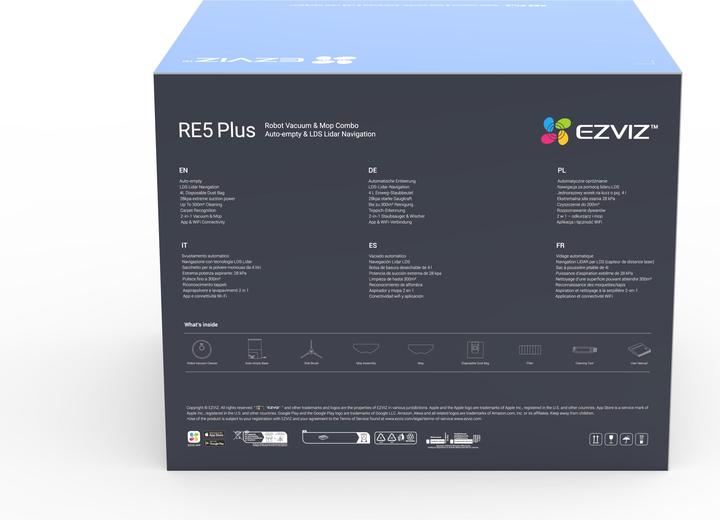 Actual product image EZVIZ RE5P (Vacuum mopping robot)