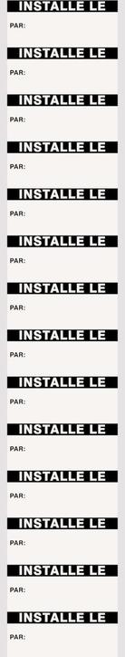 Brady WO-17-F, Woven vinyl labels for labelling, B-500 (350 labels)