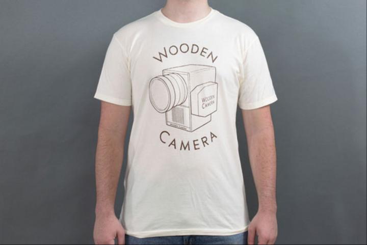 Actual product image Wooden Camera T-shirt (Small)