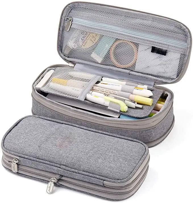Only-Bags.Store Astuccio per matite, grande capacità, astuccio per matite, porta astuccio, astuccio, ufficio