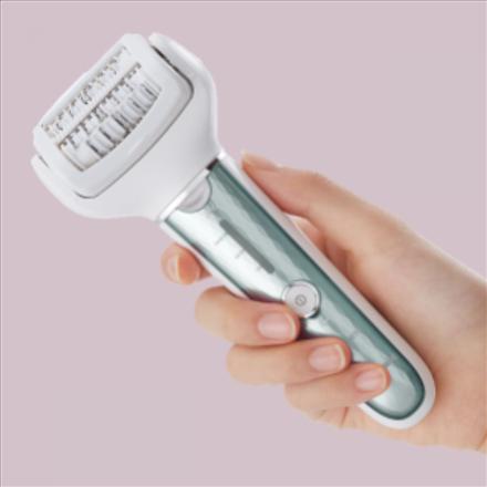 Produktbild Panasonic Epilator ES-EL8C-G503 Operating time (max) 30 min, Number of power levels 3, Wet & Dry, Baltas/Sidab