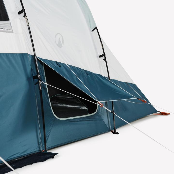 Immagine prodotto Quechua Familienzelt Stangenaufbau - Arpenaz 6.3 F&B 6 Personen 3 Kabinen (Tenda, 25.75 kg, 6 persone)
