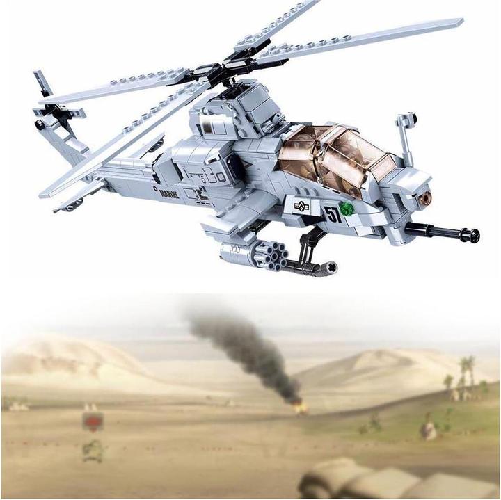 Produktbild Sluban SL95708 - Kampfhelikopter IV