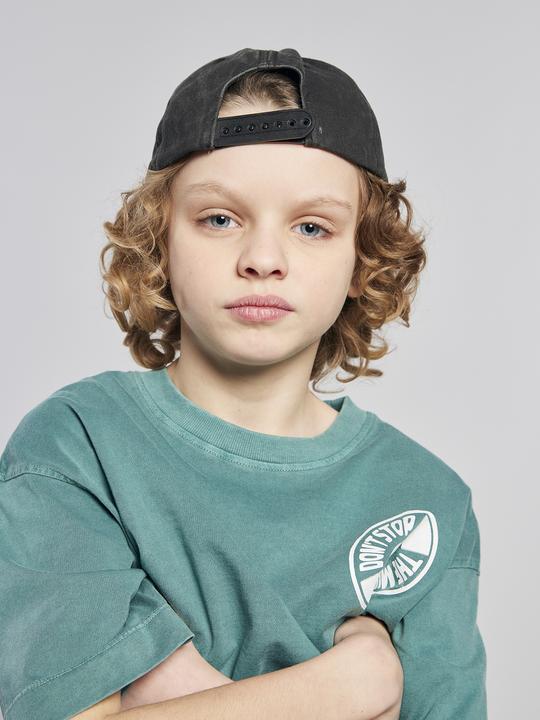 Immagine prodotto Jonen Camicia oversize da ragazzo con stampe e cotone riciclato (140)