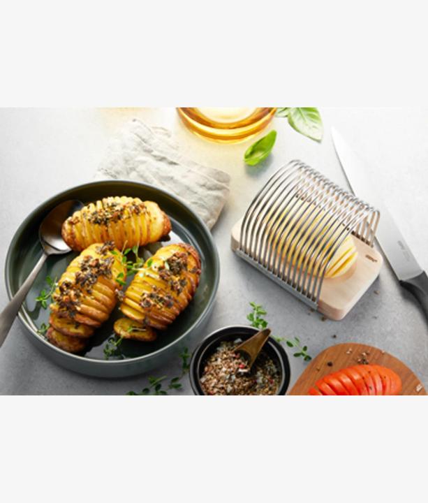 Produktbild GEFU Fächerkartoffel-Schneider silberfarben
