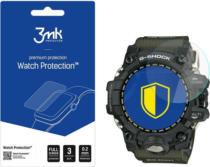 Produktbild 3MK Casio G-SHOCK Mudmaster - Watch Protection™ v. FlexibleGlass Lite