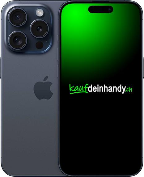Produktbild Kaufdeinhandy.ch iPhone 15 Pro Max (256 GB, Blau, B / Sehr gut)
