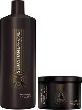 Image du produit Sebastian Shampooing à l'huile noire (1000 ml, Shampoing liquide)