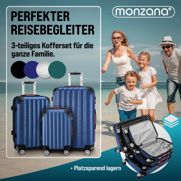 Image du produit Monzana Valise rigide avec accessoires Lot de 3
