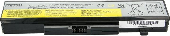 Image du produit Mitsu BATTERY BC/LE-Y480 (LENOVO 4400 MAH 49 WH) - Batterie - Batterie - Batterie (6 cellules, 4400 mAh)
