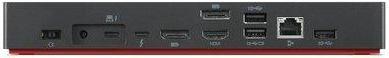 Produktbild Lenovo Universal Thunderbolt 4 Dock (Max displays: 4/Max resolution: 8K/60Hz/Supports: 4x4K/60Hz or 1x8K/1x (1 Ports)
