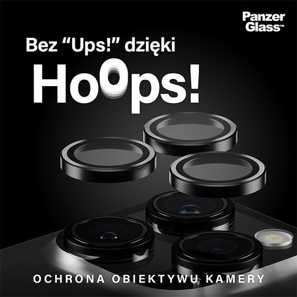 Actual product image PanzerGlass Hoops Camera Lens Protector (1 Piece, Apple iPhone 15 Pro, Apple iPhone 15 Pro Max)