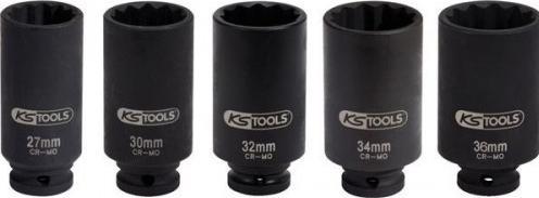 Actual product image KS Tools Special drive shaft impact socket, 1/2", 27mm (27 mm)
