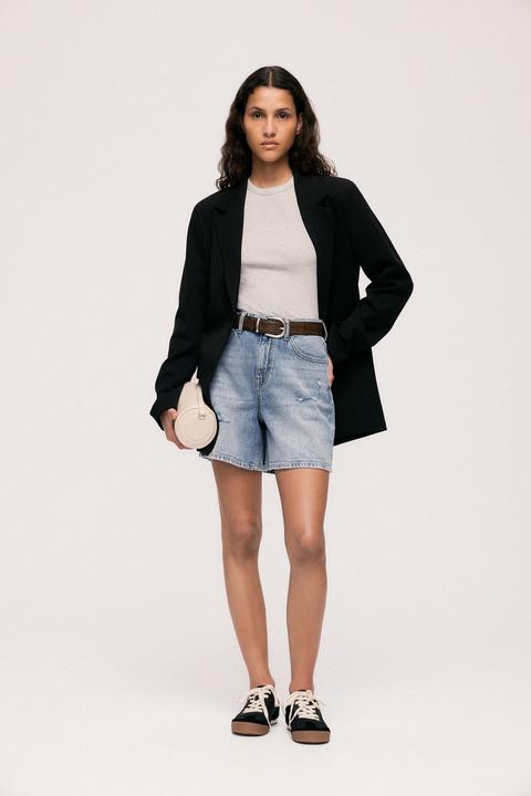 Actual product image Vila High Waist Jeansshorts (Frequency band 38 (2600 MHz))