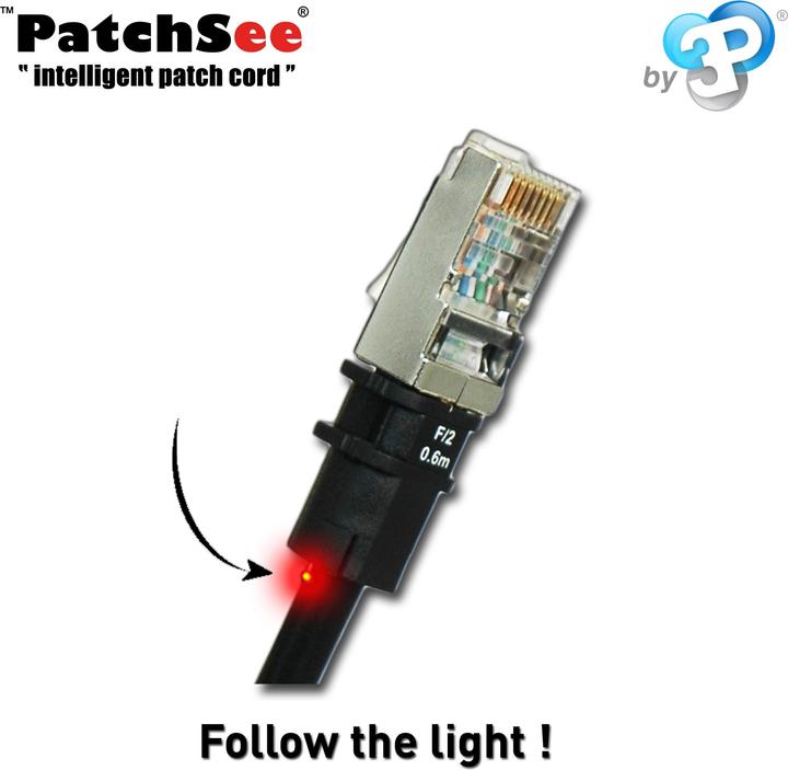 Produktbild PatchSee Netzwerkkabel (FTP, CAT6a, 12.20 m)