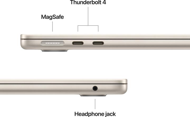 Immagine prodotto Apple MacBook Air – 2025 (13.60", M4, 24 GB, 256 GB, CH)