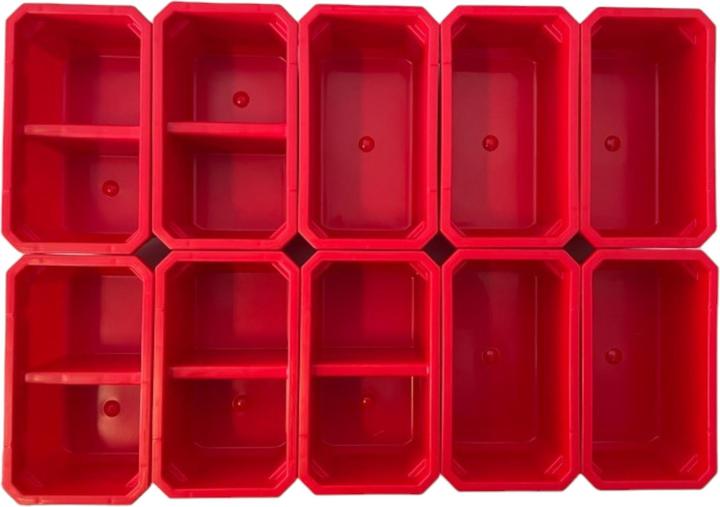 Produktbild Qbrick Werkstattplatte mit 10 Behältern für QS PRO und ONE L, M