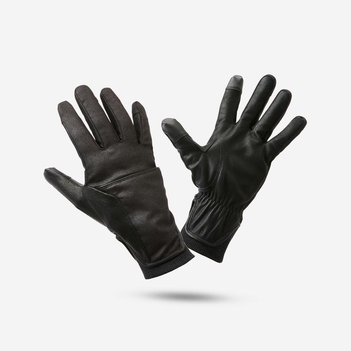 Produktbild Btwin Fahrradhandschuhe City 940 schwarz (M)