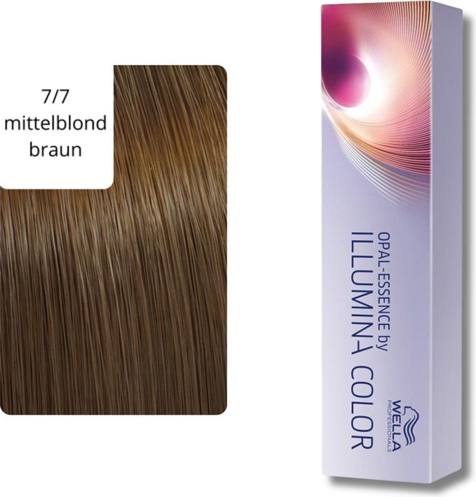 Actual product image Wella Illumina Color (7/7 medium blonde brown)