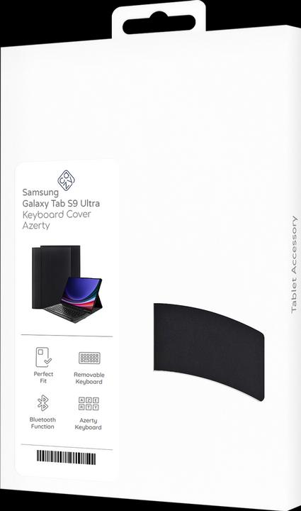 Produktbild Cazy Tastatur Hülle Kompatibel mit Samsung Galaxy Tab S9 Ultra - Schutz Etui mit magnetisch Abnehmbarer (Galaxy Tab S10 Ultra, Galaxy Tab S9 Ultra)