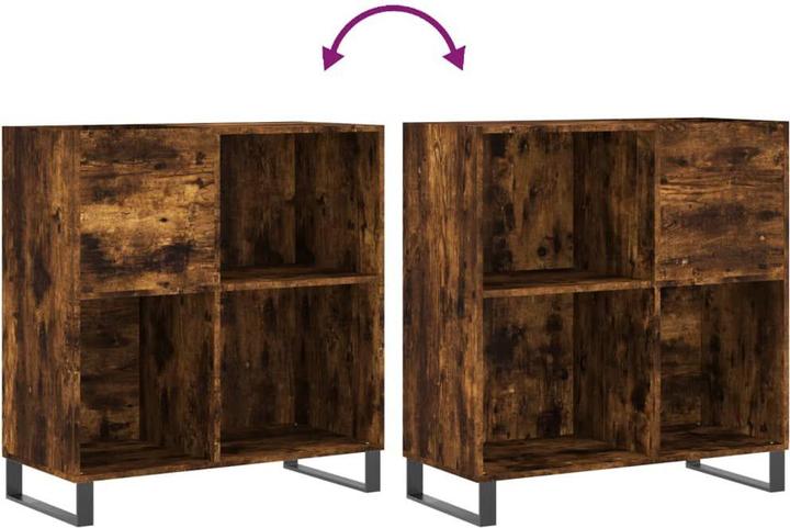 Immagine prodotto VidaXL Plattenschrank Räuchereiche 84,5x38x89 cm Holzwerkstoff