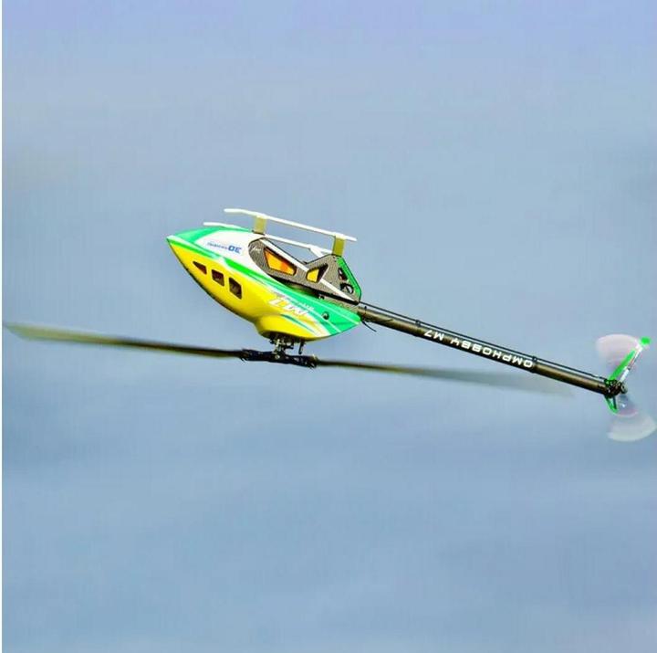 Produktbild OMP Hobby OMPHobby Helikopter M7 Lime Yellow Bausatz und Rotorblätter