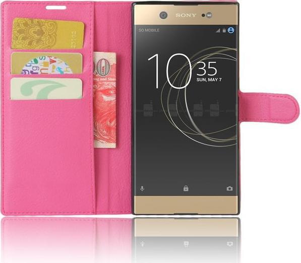 Produktbild MU Classic Hülle aus Leder mit Litchitextur (Sony Xperia XA1 Ultra)