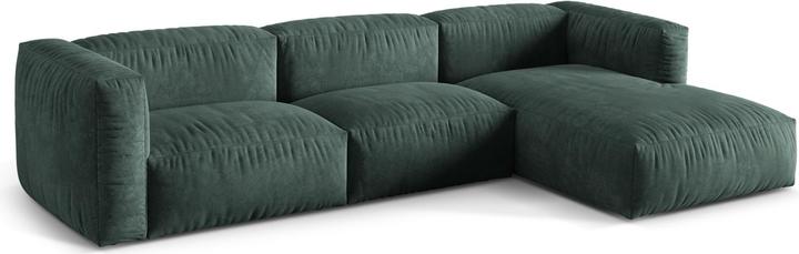 Actual product image Micadoni Modular Right Corner Sofa, "Martina", 3 Seats, 332x176x75 Made in Europe (Corner sofa)