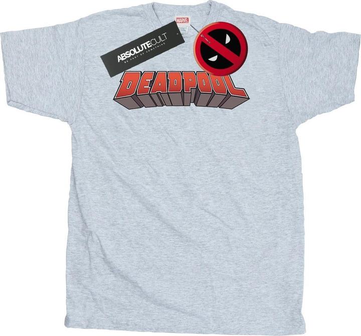 Deadpool Text Logo TShirt (S)