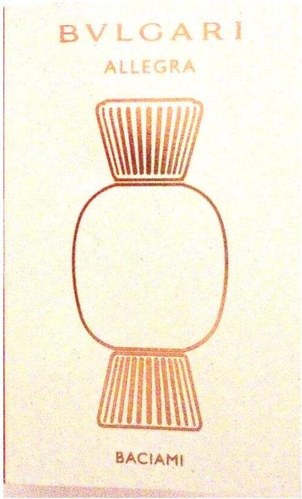 Immagine prodotto Bulgari Bvlgari Allegra Baciami Eau De Parfum 1.5ml - 0.05fl Oz Sample (Eau de parfum, 0.05 ml)