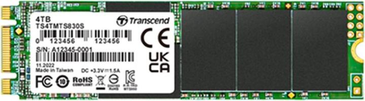 Actual product image Transcend 830S (4000 GB, M.2 2280)