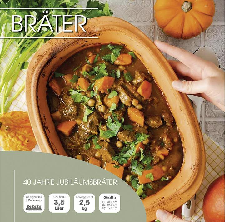 Productafbeelding Römertopf Jubi.roaster 34cm (34 cm, Romeinse pot, Keramiek)
