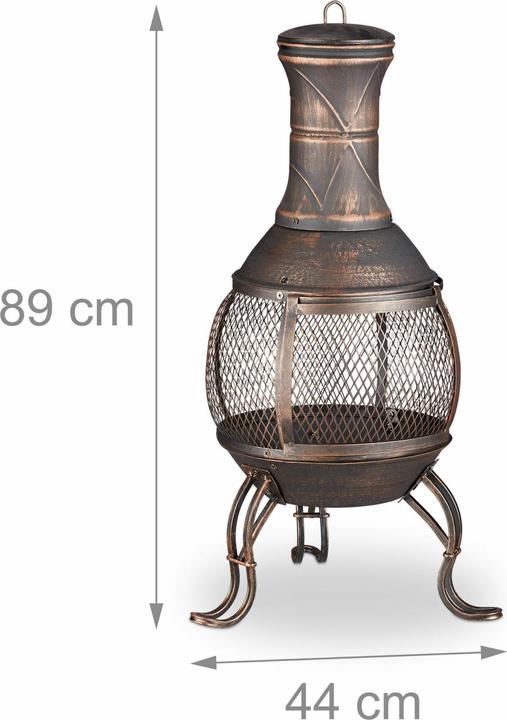 Actual product image Relaxdays Bamboo (34 x 33 x 140 cm)